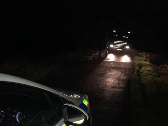The incident in Gunthorpe Road. Photo: Cambridgeshire police