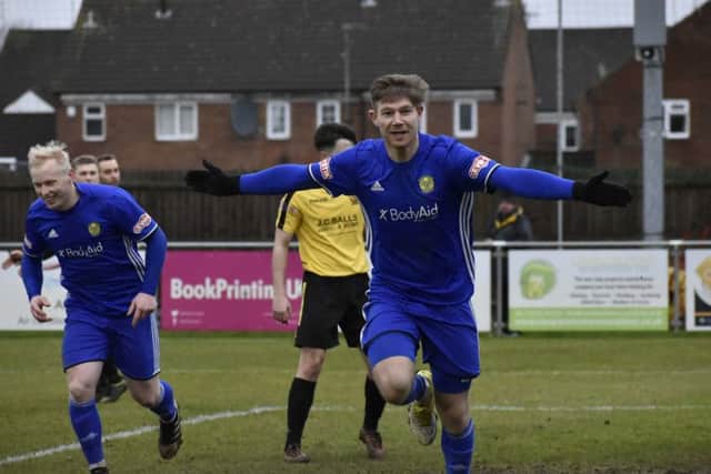 Mark Jones scored the winning goal for Peterborough Sports at Kempston.