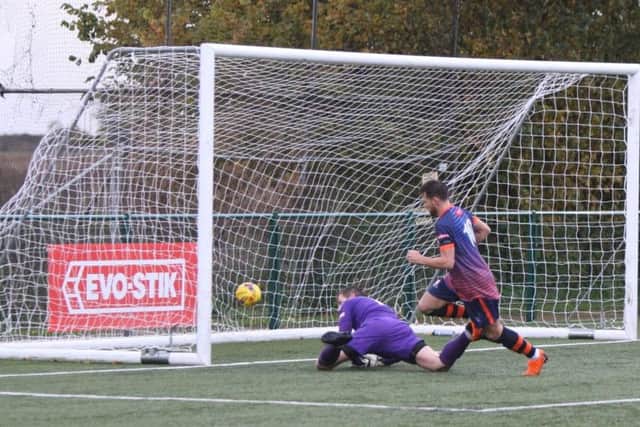Dan Cotton scored for Yaxley in a 6-1 defeat at Kidlington.