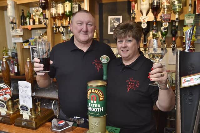 Daron and Lynn Grant licensees of the Walnut Tree Deeping st James EMN-181119-153046009
