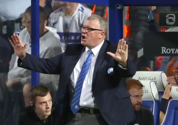 Posh manager Steve Evans is asking fans for patience and understanding.