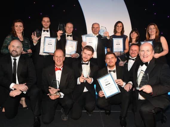 The winners of the Peterborough Telegraph Business Awards 2018.