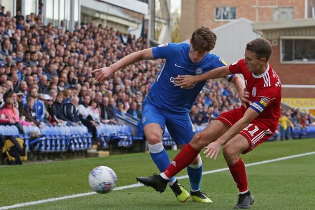 Posh skipper Alex Woodyard has led by example this season.