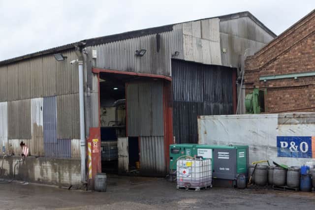 The scene of the multi-agency operation in Wansford. Photo: Terry Harris