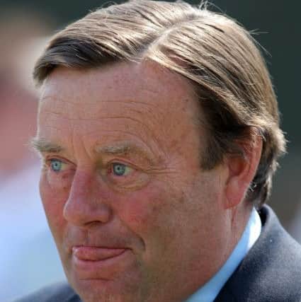 Trainer Nicky Henderson.
