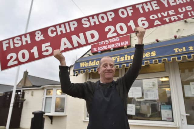 Weldons won Chippy of the Year in 2016 and 2017