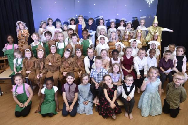 Year 2 nativity play at St Michael's Church School, Cardea. 18Nativity EMN-181212-105842009