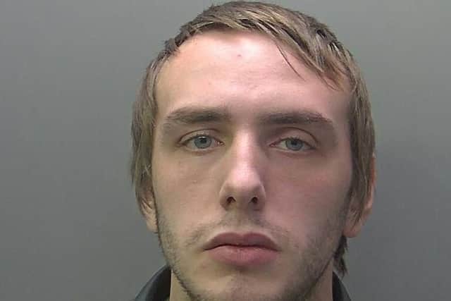 JAILED: Christopher Wallis, 23.