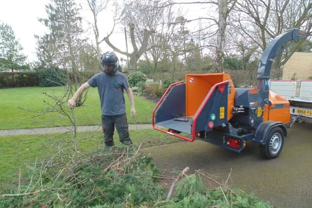 Tree chipping