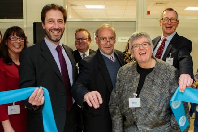 The official opening of the Innovation Lab in December 2016.