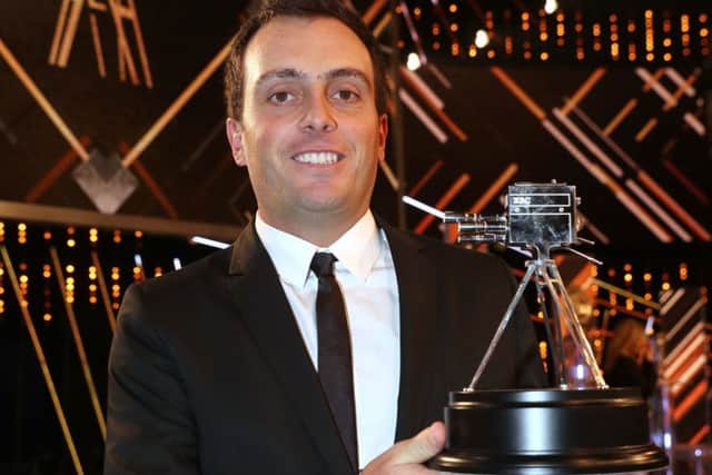 My hero of 2018 Francesco Molinari with the least important of his awards.