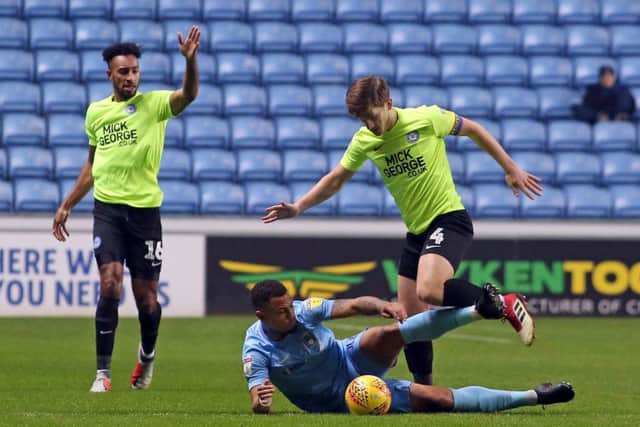Alex Woodyard has proven to be a combative Posh skipper.