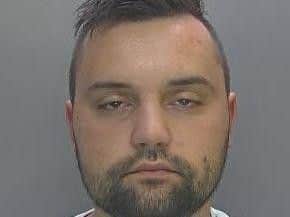 Ricardas Taraska, of Pinder Road, Norwich, was jailed for 14 months after he killed a young father-to-be in a crash on the A1307 before fleeing the scene.