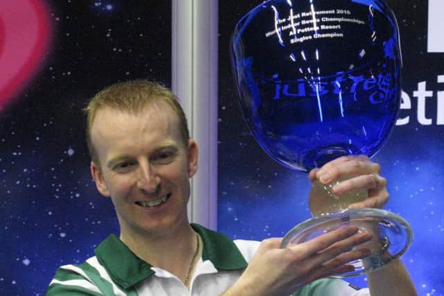 Nicky Brett was world indoor singles champion in 2016.