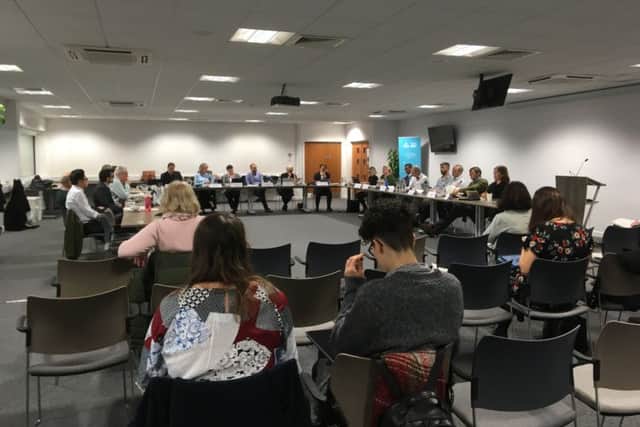 The meeting of the CCG at the Allia Future Business Centre, Peterborough United stadium
