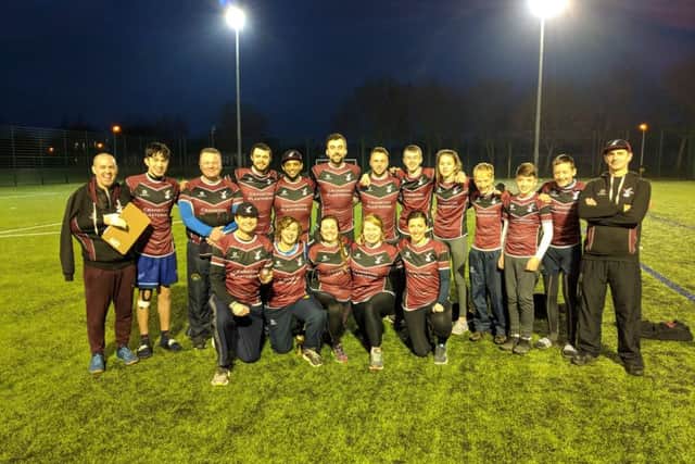Orton Ospreys players and officials.