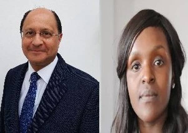 Shailesh Vara and Fiona Onasanya