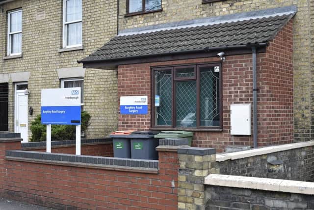 Exterior of Burghley Road surgery. EMN-190115-163804009