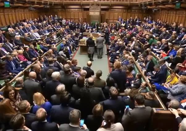 MPs in the House of Commons