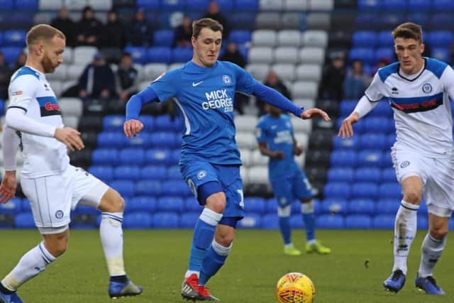 Callum Cooke has forced his way into the Posh startling line-up in recent games.
