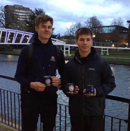Tom Jackson and Tom Bodily won the J16 doubles.