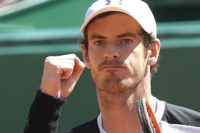 Ace fighter Andy Murray.