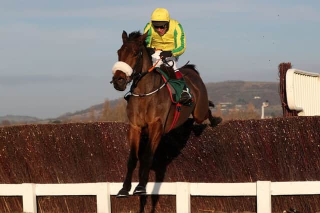 Synopsis ridden by Richard Johnson on their way to victory at Cheltenham last month.