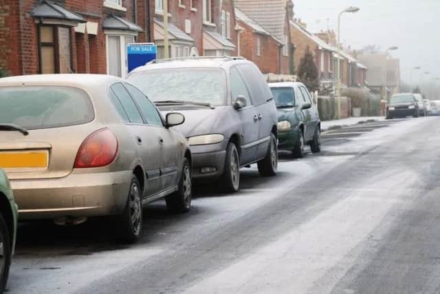Wintry showers and ice is forecast for Peterborough. Photo: Shutterstock