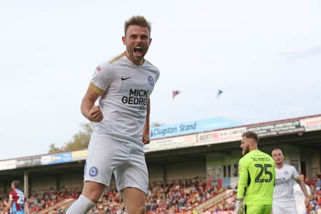 There has been transfer interest in Posh striker Matt Godden.