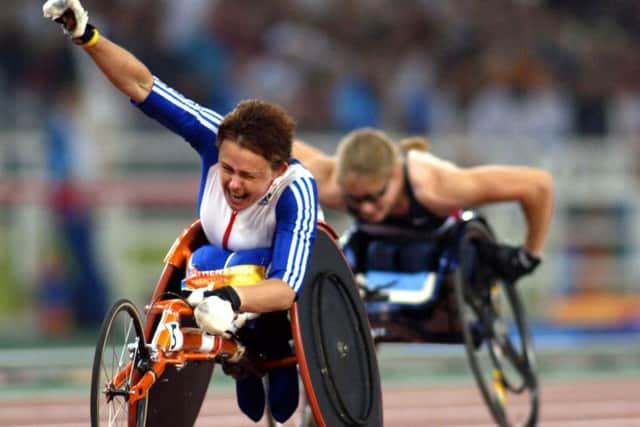 Tanni Grey-Thompson.