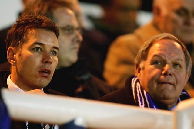 Fergusons first full season ended in promotion to League One as runners-up with 33 wins, 8 draws and 13 defeats.