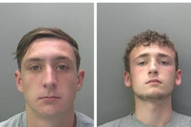 JAILED: Morgan Harris and Kyi Wickert