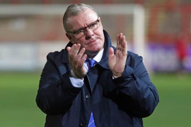 Posh manager Steve Evans has thanked club officials.