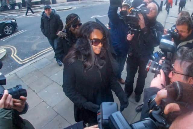 Fiona Onasanya arrives at court