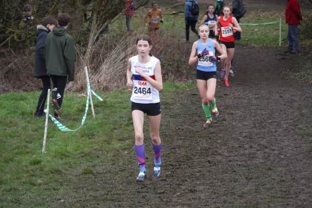 Top Harriers finisher Molly Peel.