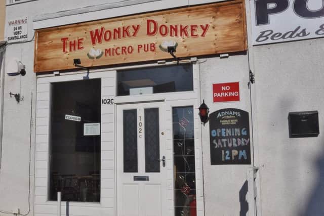 The Wonky Donkey in Fletton High Street. EMN-190202-223011009