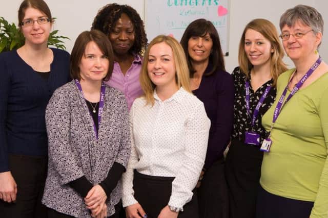 The team at the trust
