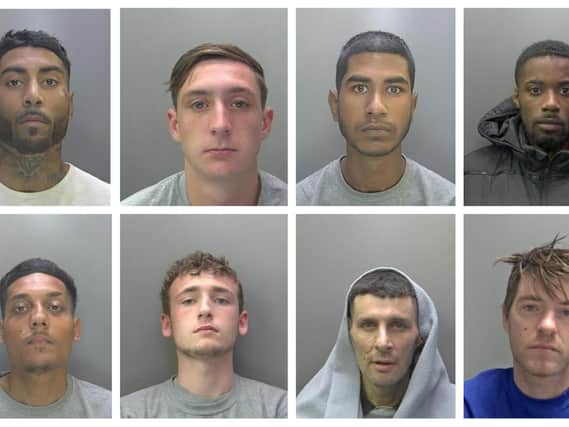 Criminals jailed in Cambridgeshire in January