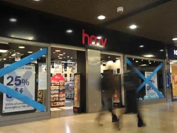 Peterborough Queensgate shopping centre's HMV has closed.