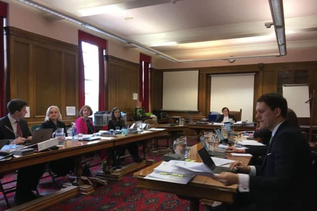 The Public Inquiry at the Town Hall