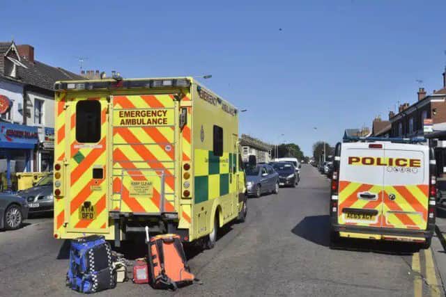 The scene of the attack