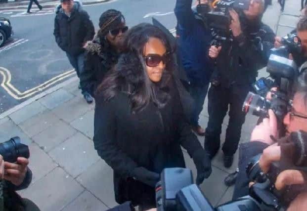 Fiona Onasanya arrives at court