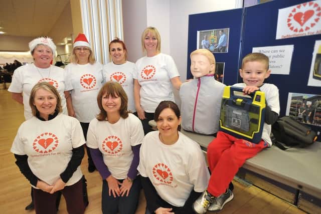 Defibrillators For All fundraising at the Manor Leisure Centre