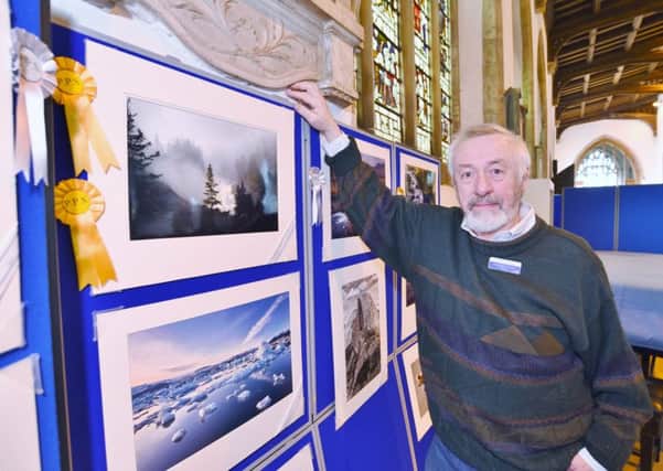 Peterborough Photographic Society annual show  at St John's church, Cathedral Square.