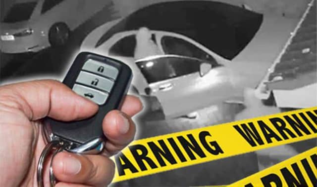 There has been a rise in keyless car thefts