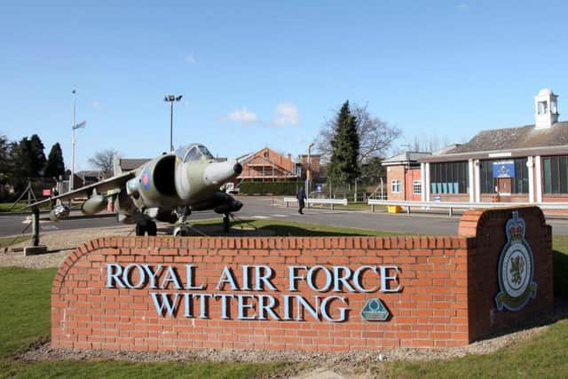 A general view of RAF Wittering, near Peterborough, Cambridgeshire, after men and woman based at the famous RAF base have been advised not to wear uniforms when they visit a nearby city in case they are abused by anti-war locals, the Ministry of Defence (MoD) said. PRESS ASSOCIATION Photo. Picture date: Friday March 7 2008. Senior officers at RAF Wittering near Peterborough, Cambs, fear that servicemen and women will be abused by people who oppose British involvement in Afghanistan and Iraq. See PA story DEFENCE Uniform. Photo credit should read: Chris Radburn/PA Wire B397261204885594A