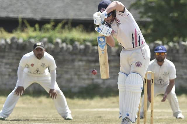 Pete Rowe batting for Ketton Sports against Barnack in Rutland Division One last season.