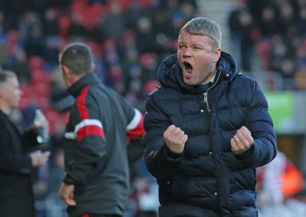 Doncaster manager Grant McCann was excited by his side's win over Posh.