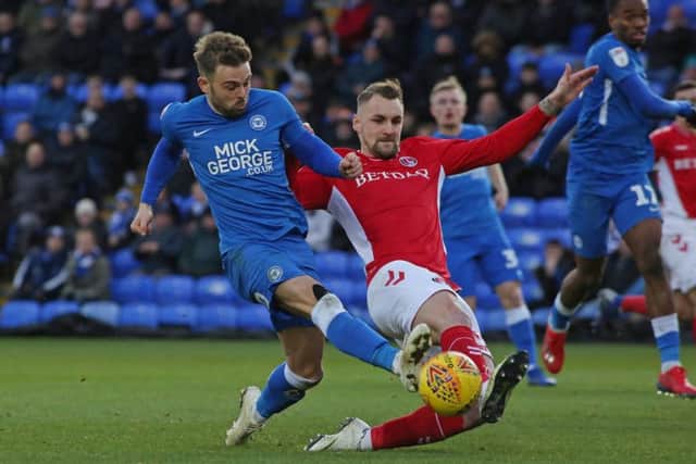 Posh manager Darren Ferguson is a big fan of Matt Godden.