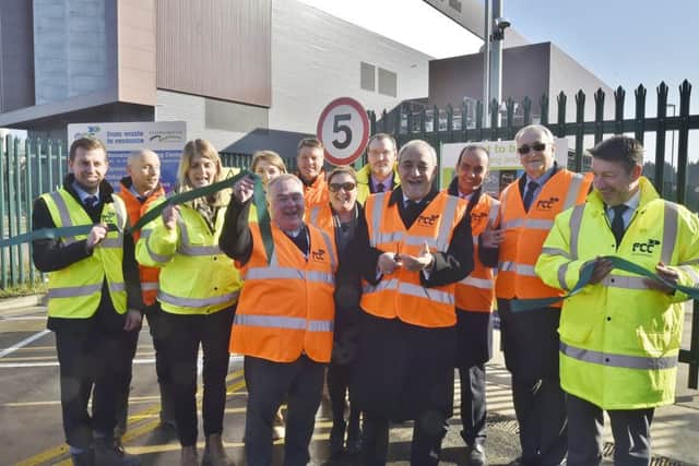 A first look inside the new Household Recycling Centre